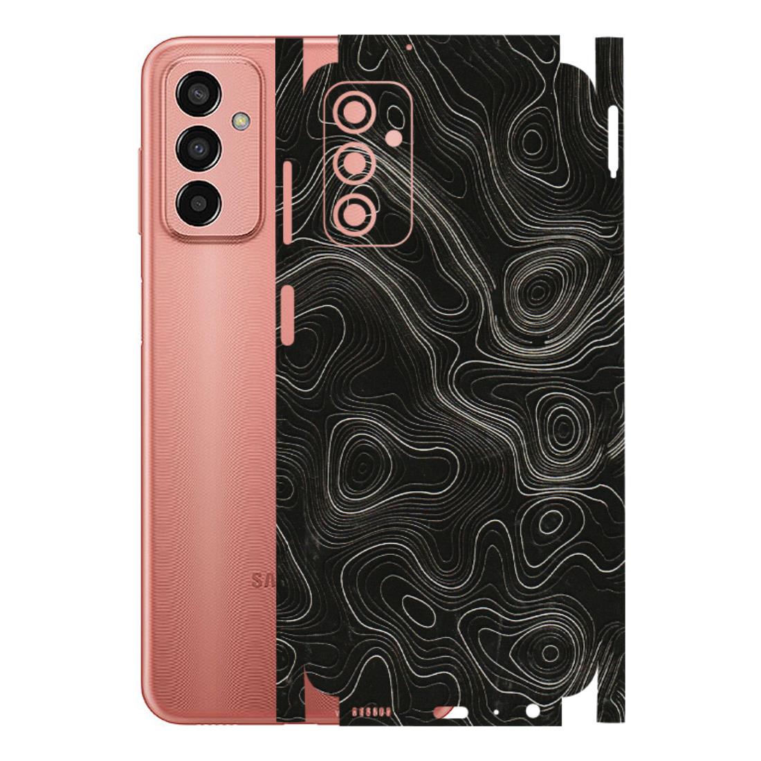 Samsung M/F/Note/Flip and C Phone Skins (All Models) - Black Swirl - 3D Embossed Finish (L-196) Samsung Galaxy F13