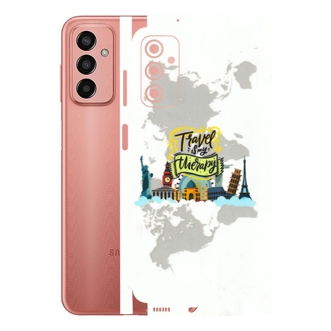 Samsung M/F/Note/Flip and C Phone Skins (All Models) - Travel Therapy - 3D Embossed Finish (L-199) Samsung Galaxy F13