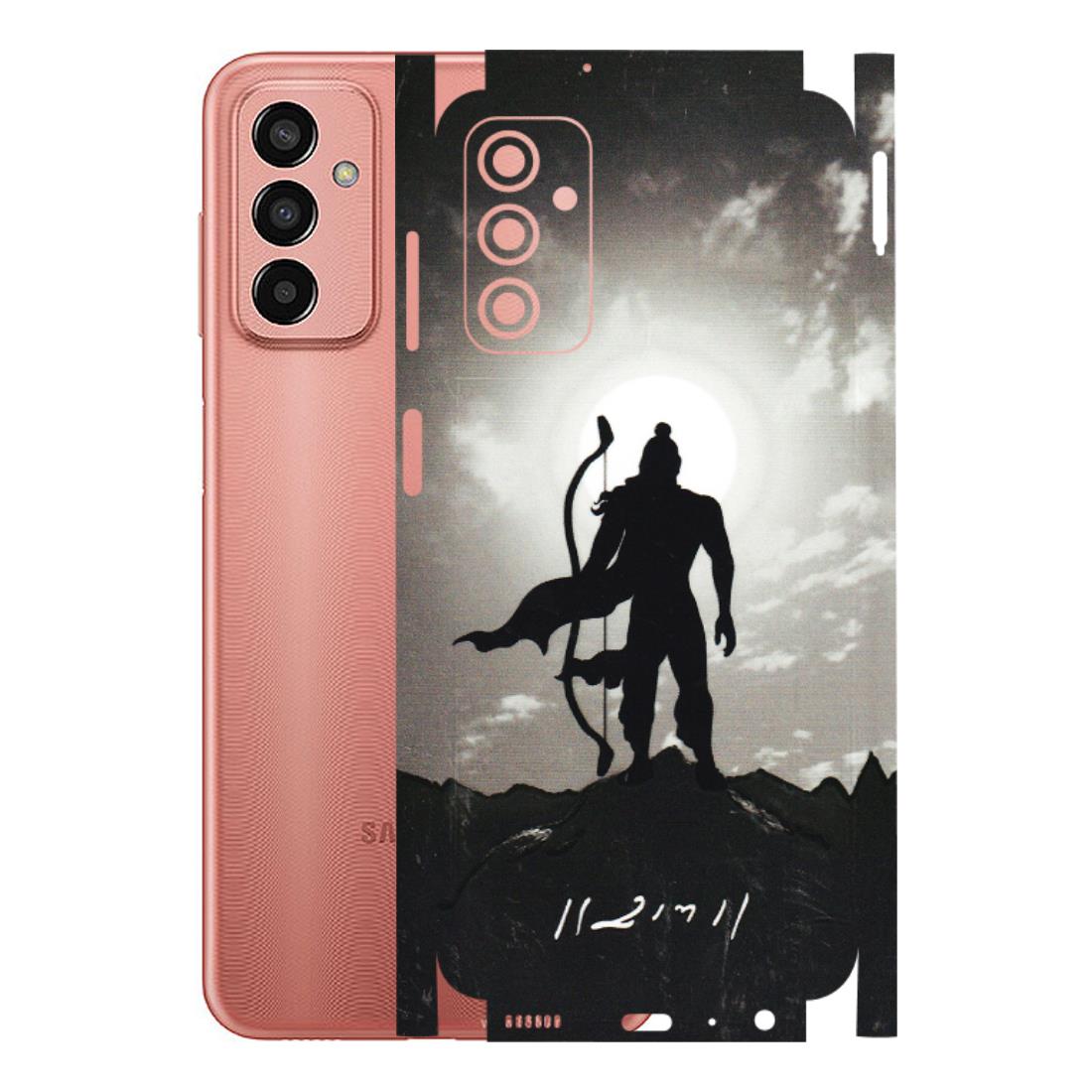 Samsung M/F/Note/Flip and C Phone Skins (All Models) - Jai Siya Ram - 3D Embossed Finish (L-200) Samsung Galaxy F13