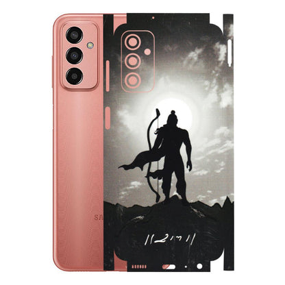 Samsung M/F/Note/Flip and C Phone Skins (All Models) - Jai Siya Ram - 3D Embossed Finish (L-200) Samsung Galaxy F13
