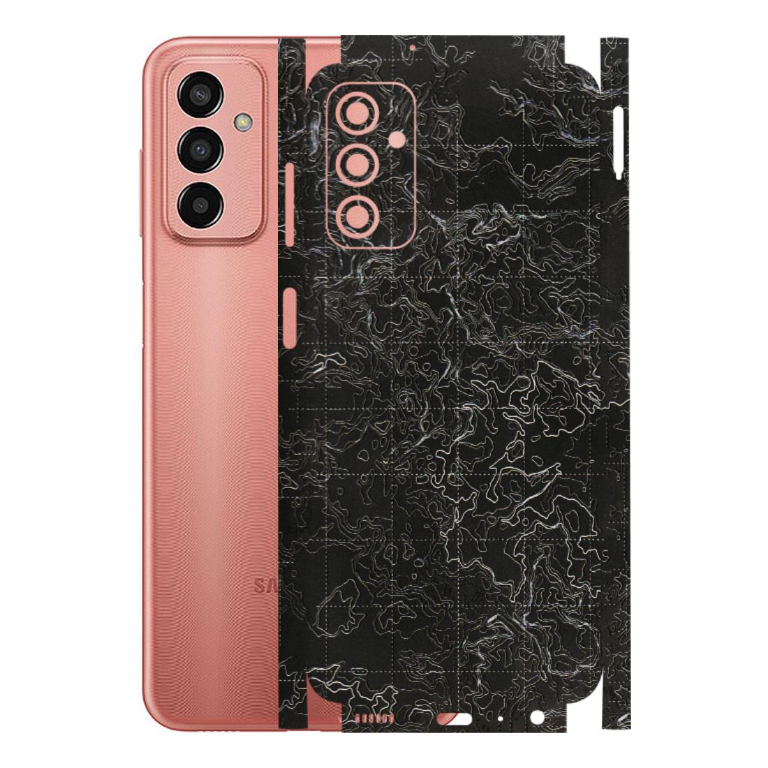 Samsung M/F/Note/Flip and C Phone Skins (All Models) - Black map Texture - 3D Embossed Finish (L-201) Samsung Galaxy F13
