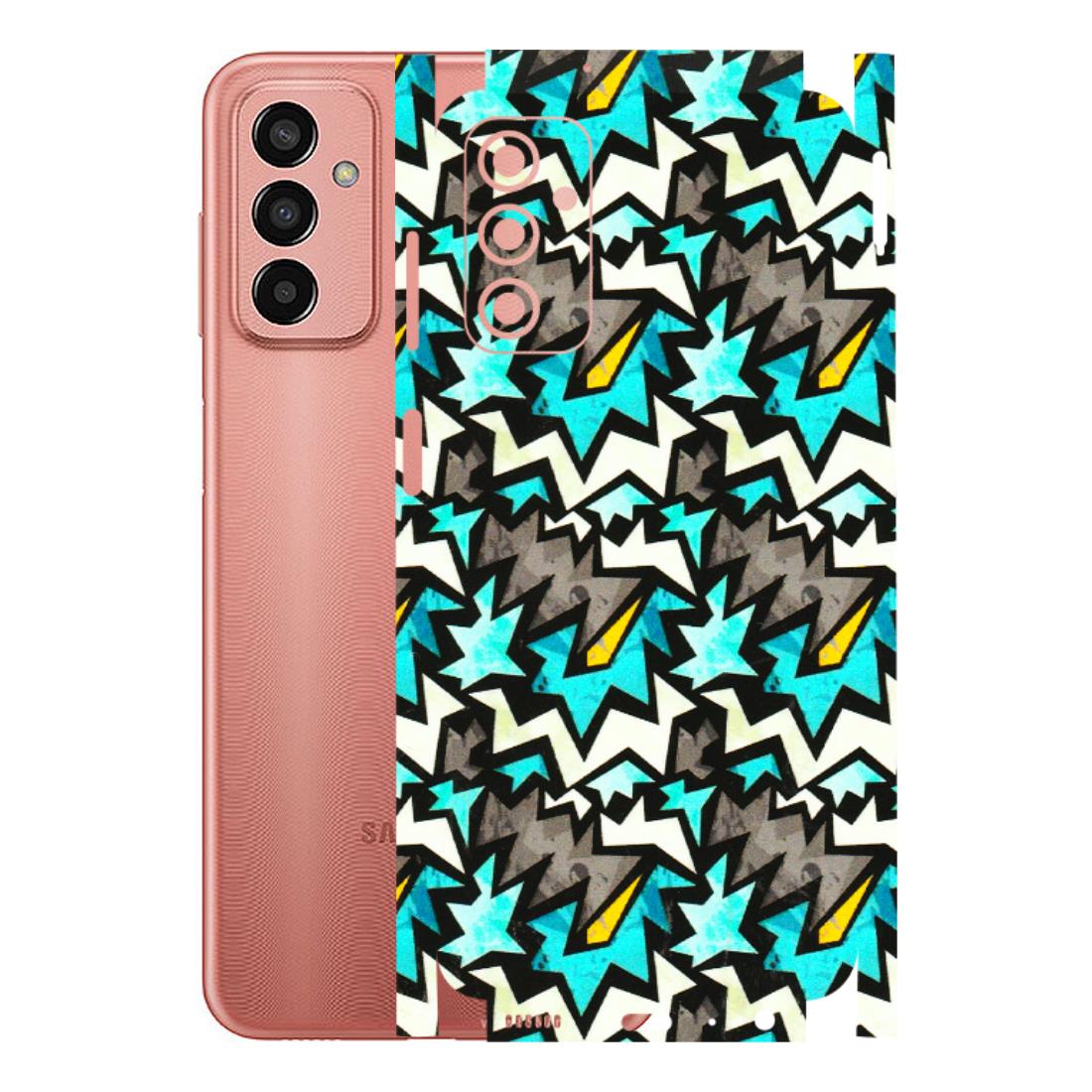 Samsung M/F/Note/Flip and C Phone Skins (All Models) - Funky Zig Zag - 3D Embossed Finish (L-223) Samsung Galaxy F13