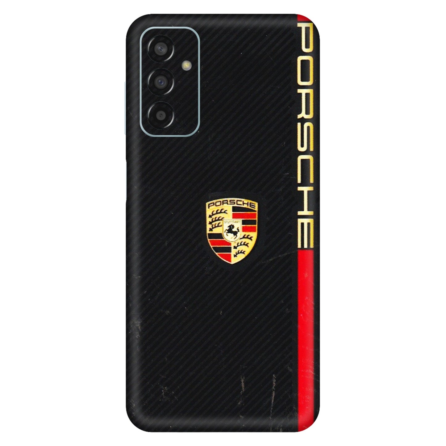 Samsung M/F/Note/Flip and C Phone Skins (All Models) - Premium Porsche - 3D Embossed Finish (L-225) Samsung Galaxy F13