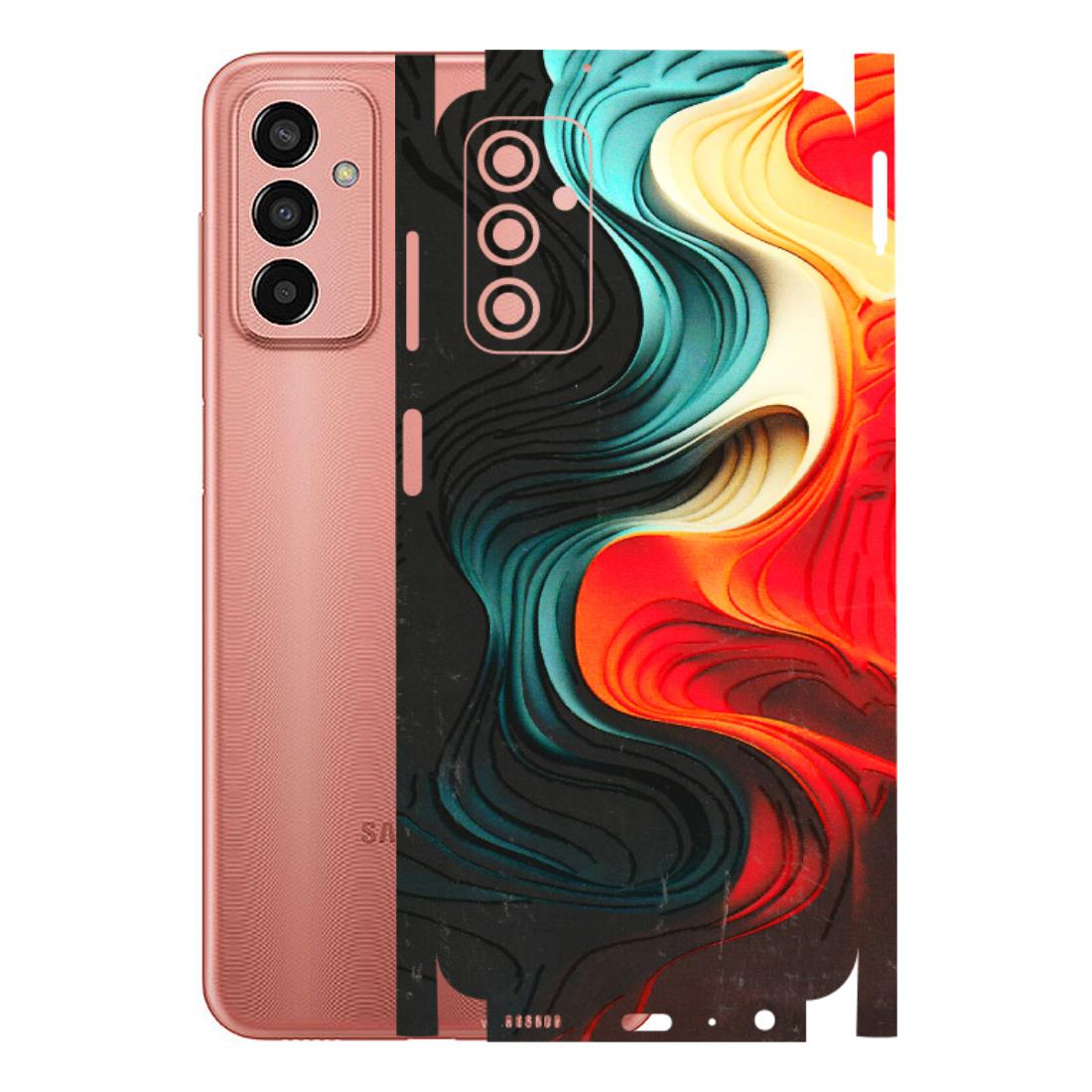 Samsung M/F/Note/Flip and C Phone Skins (All Models) - The Silky Swirl - 3D Embossed Finish (L-240) Samsung Galaxy F13