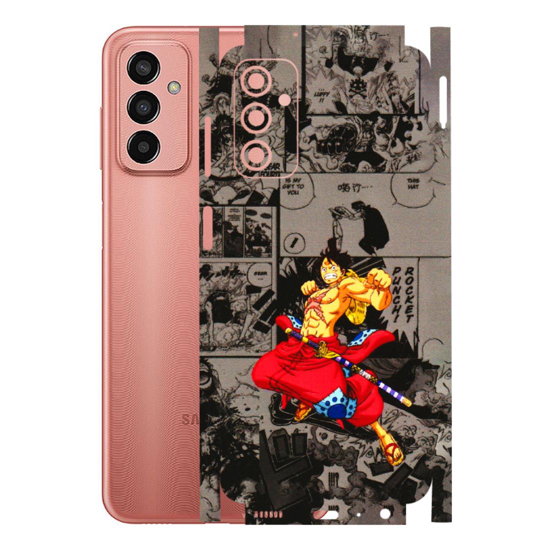 Samsung M/F/Note/Flip and C Phone Skins (All Models) - One Piece Rocket Punch Manga - 3D Embossed Finish (L-25) Samsung Galaxy F13