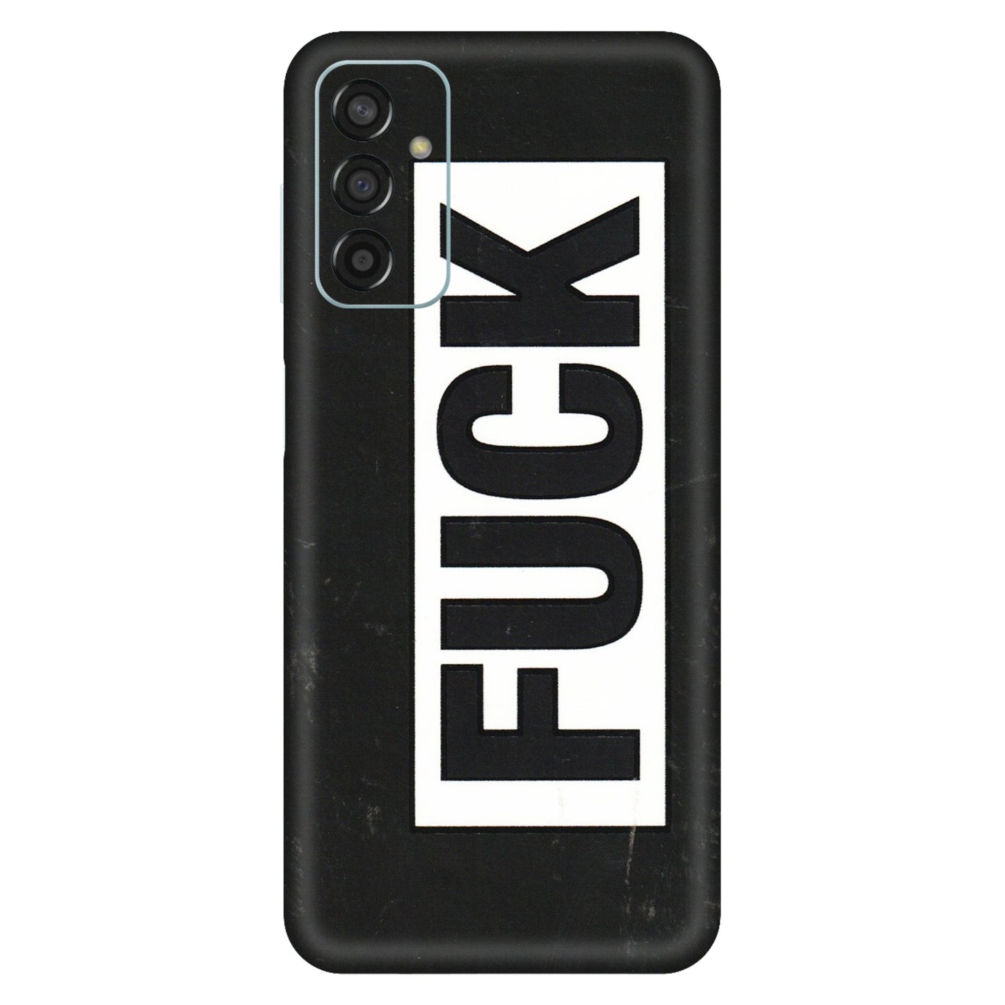 Samsung M/F/Note/Flip and C Phone Skins (All Models) - The F Word - 3D Embossed Finish (L-255) Samsung Galaxy F13