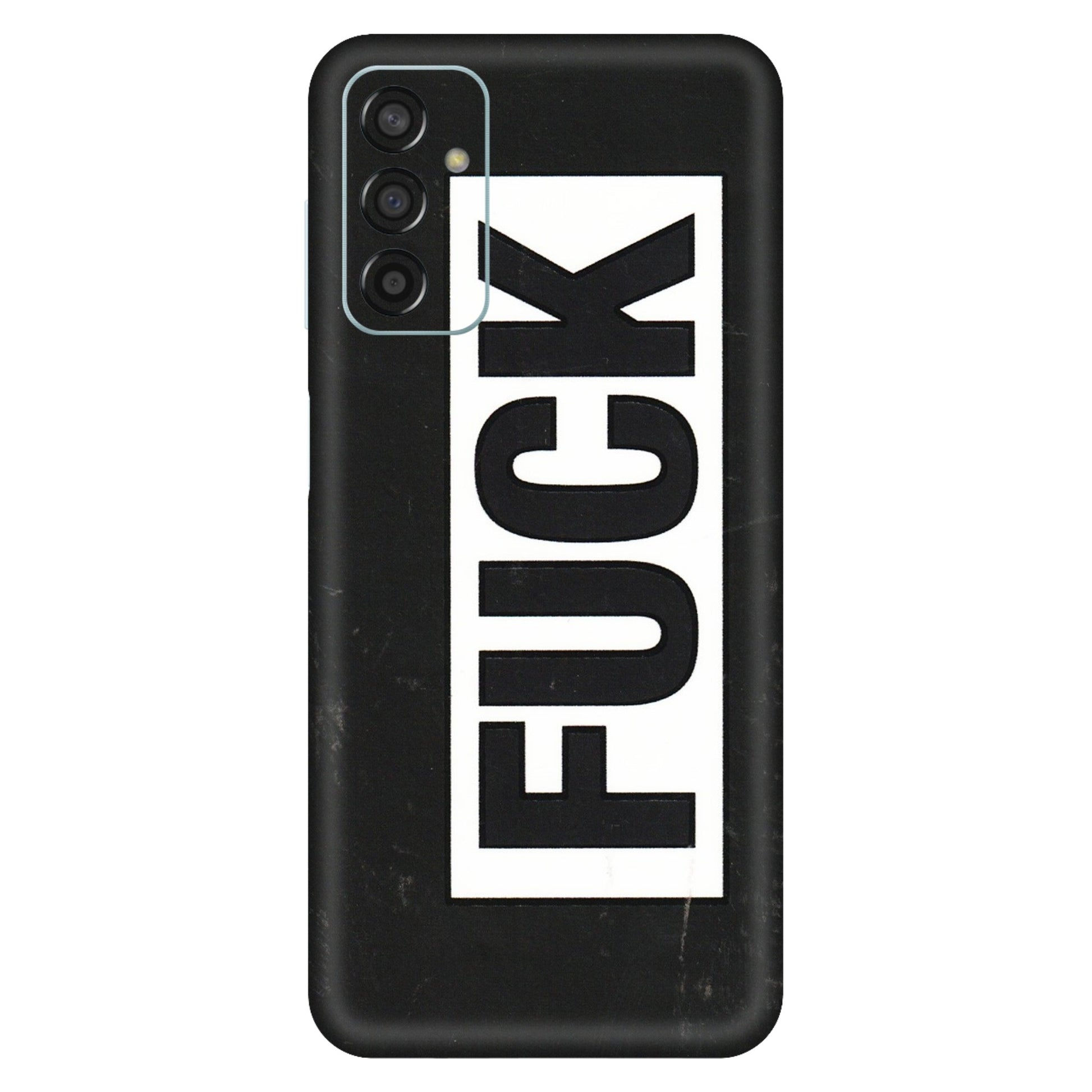 Samsung M/F/Note/Flip and C Phone Skins (All Models) - The F Word - 3D Embossed Finish (L-255) Samsung Galaxy F13
