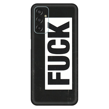 Samsung M/F/Note/Flip and C Phone Skins (All Models) - The F Word - 3D Embossed Finish (L-255) Samsung Galaxy F13