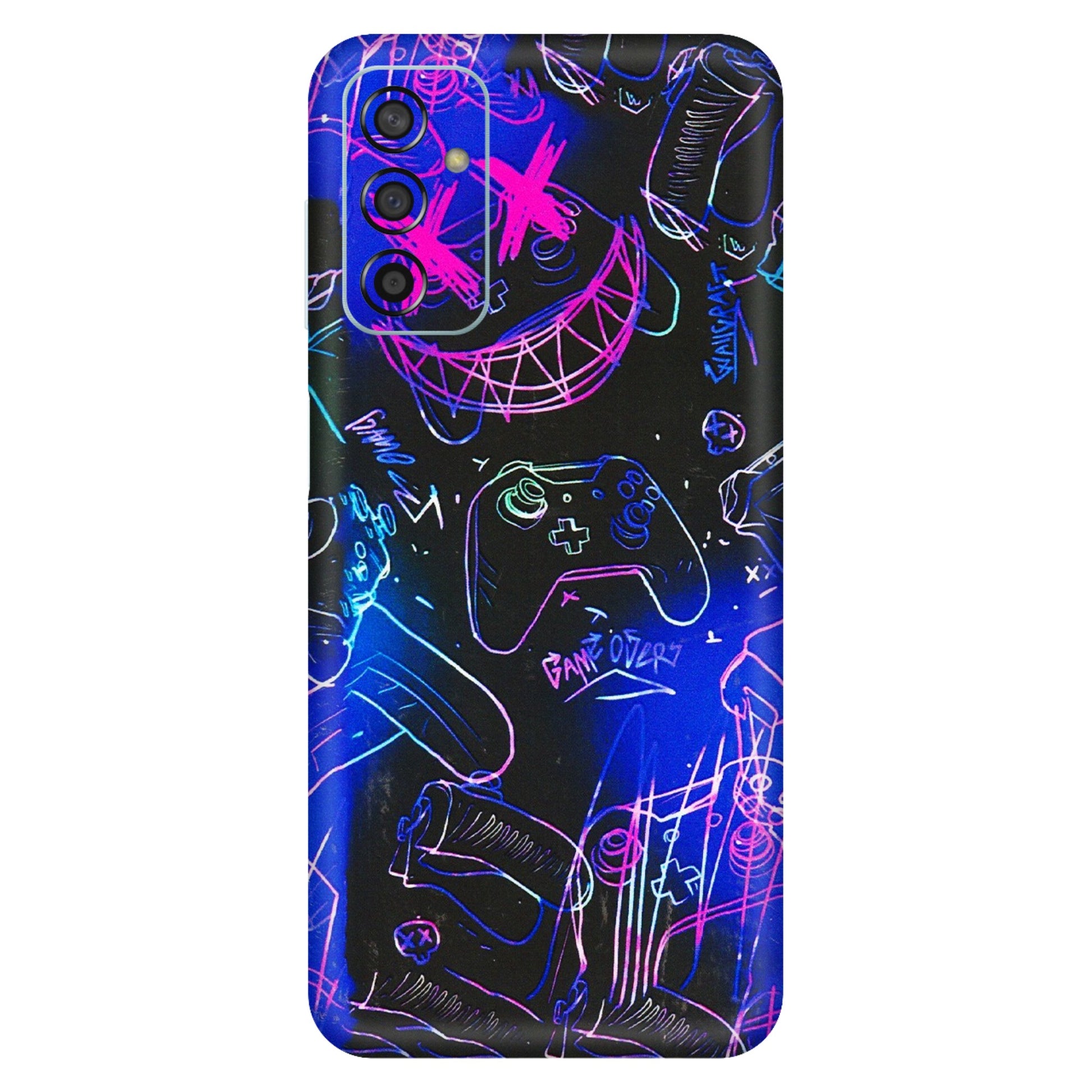 Samsung M/F/Note/Flip and C Phone Skins (All Models) - Gamers Paradise - 3D Embossed Finish (L-258) Samsung Galaxy F13
