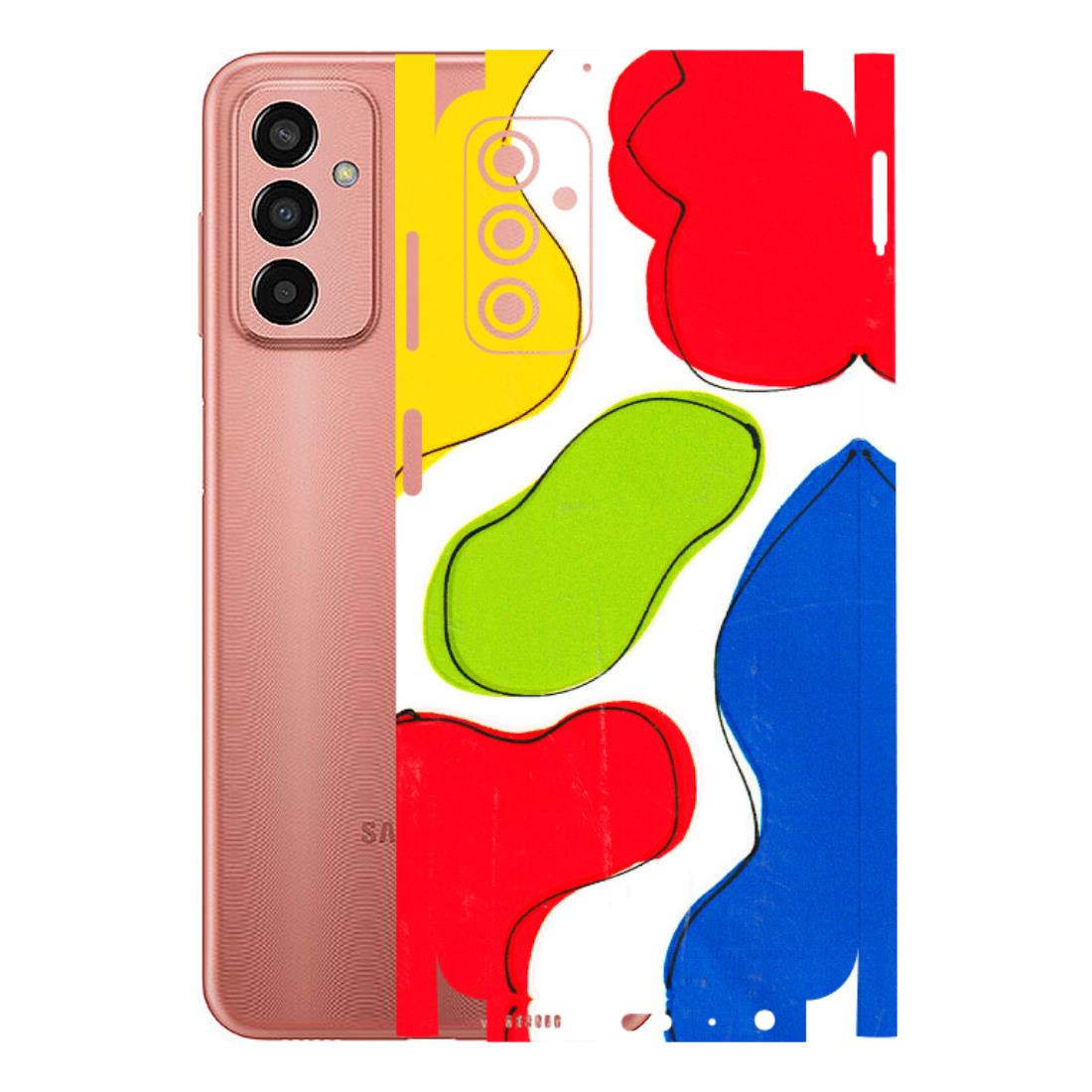 Samsung M/F/Note/Flip and C Phone Skins (All Models) - RGB Colour Paint - 3D Embossed Finish (L-284) Samsung Galaxy F13