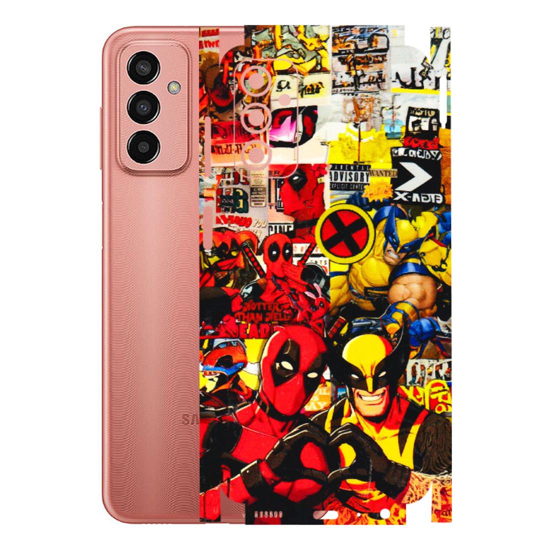 Samsung M/F/Note/Flip and C Phone Skins (All Models) - Spidy Wolverine - 3D Embossed Finish (L-310) Samsung Galaxy F13