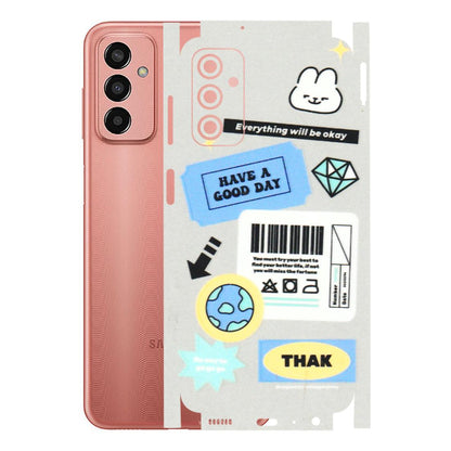 Samsung M/F/Note/Flip and C Phone Skins (All Models) - Will Be Okay Design - 3D Embossed Finish (L-316) Samsung Galaxy F13