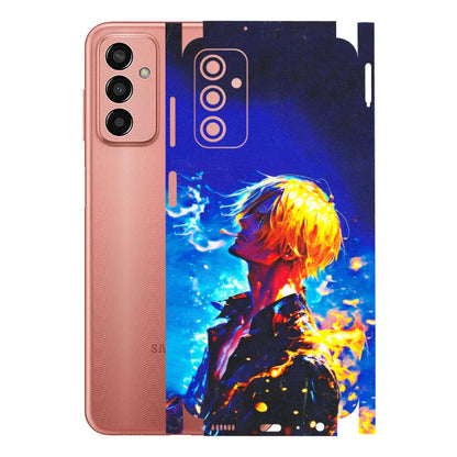 Samsung M/F/Note/Flip and C Phone Skins (All Models) - Sanji Vinsmoke One Piece - 3D Embossed Finish (L-319) Samsung Galaxy F13