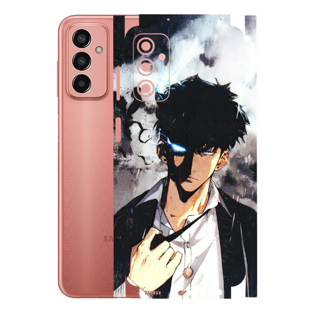 Samsung M/F/Note/Flip and C Phone Skins (All Models) - Sung Jinwoo Manhwa Anime - 3D Embossed Finish (L-328) Samsung Galaxy F13