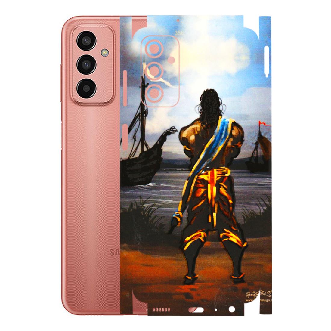 Samsung M/F/Note/Flip and C Phone Skins (All Models) - Heavenly God Figure - 3D Embossed Finish (L-34) Samsung Galaxy F13