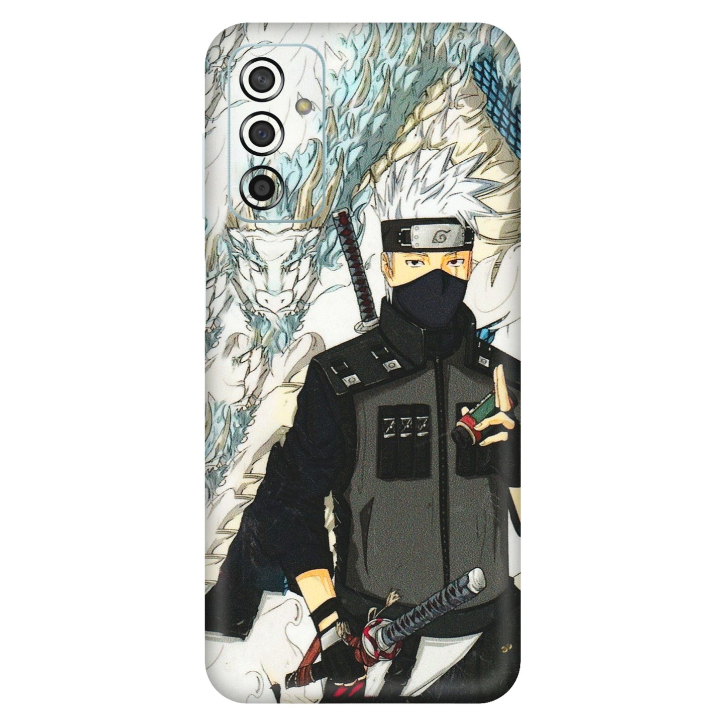 Samsung M/F/Note/Flip and C Phone Skins (All Models) - Kakashi Hatake Naruto Anime - 3D Embossed Finish (L-46) Samsung Galaxy F13
