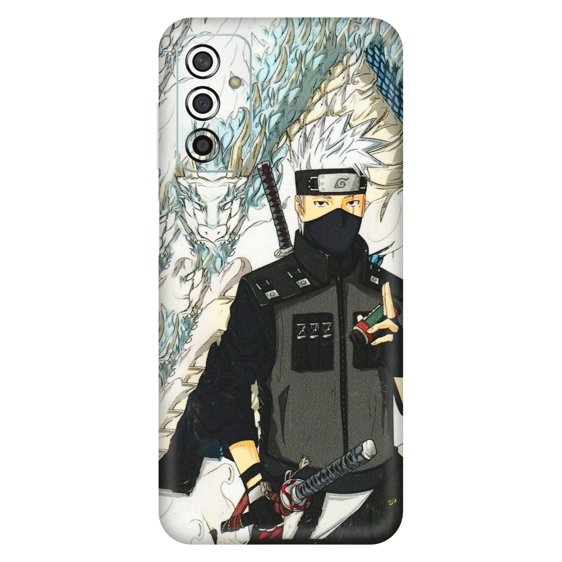 Samsung M/F/Note/Flip and C Phone Skins (All Models) - Kakashi Hatake Naruto Anime - 3D Embossed Finish (L-46) Samsung Galaxy F13