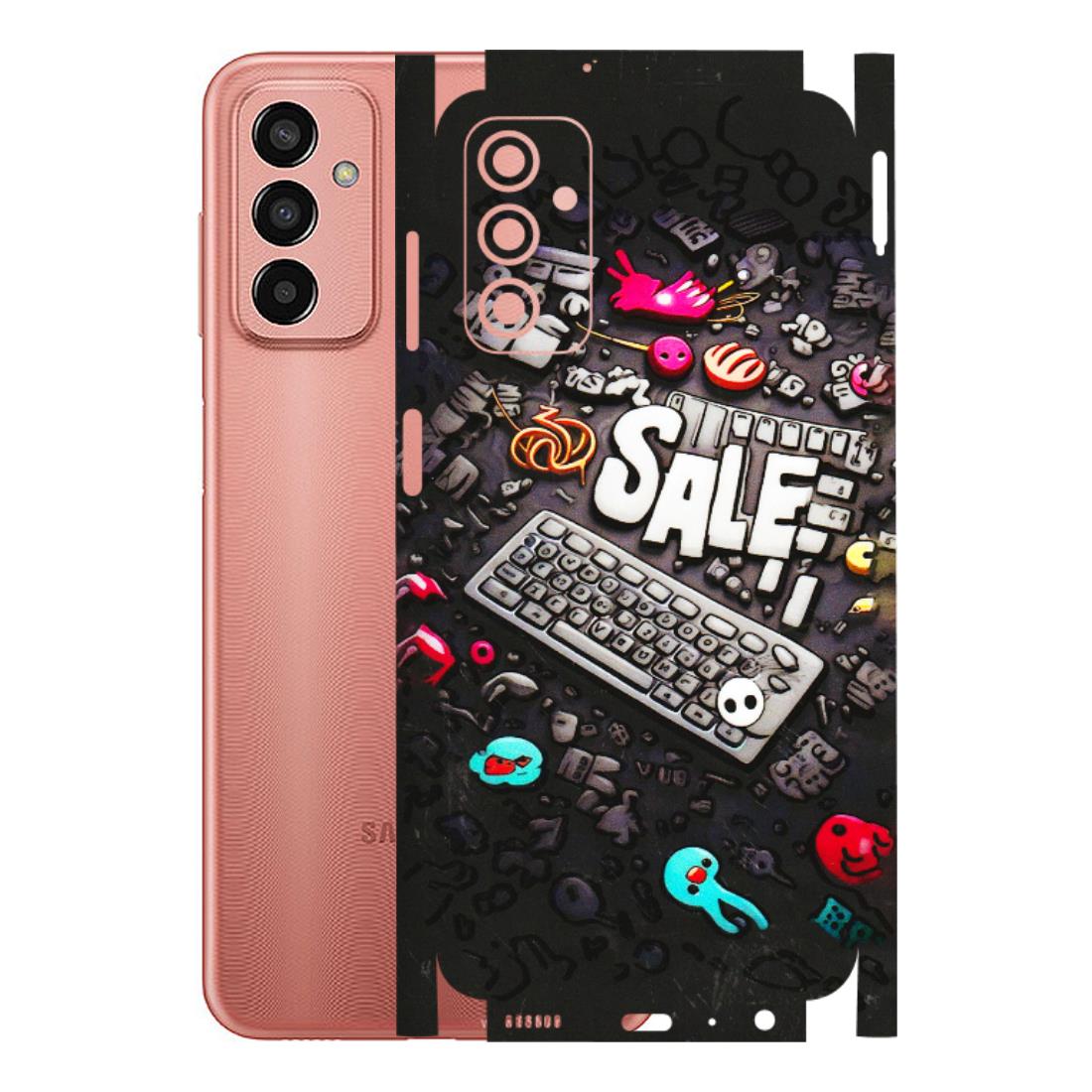 Samsung M/F/Note/Flip and C Phone Skins (All Models) - Gadgets Sale - 3D Embossed Finish (L-50) Samsung Galaxy F13