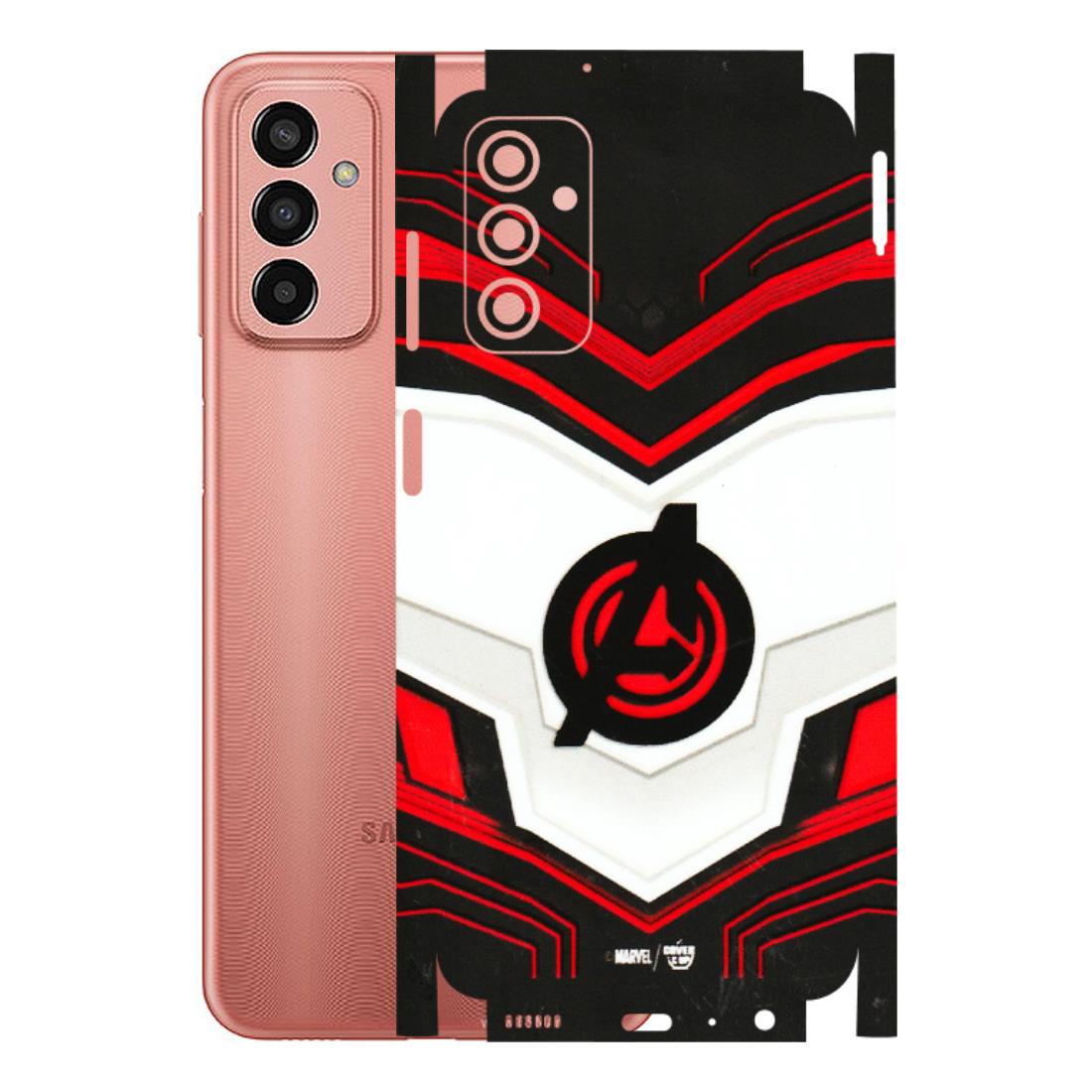 Samsung M/F/Note/Flip and C Phone Skins (All Models) - Avengers Logo - 3D Embossed Finish (L-55) Samsung Galaxy F13