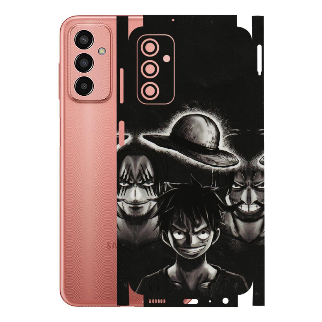 Samsung M/F/Note/Flip and C Phone Skins (All Models) - Black Luffy Hat - 3D Embossed Finish (L-57) Samsung Galaxy F13