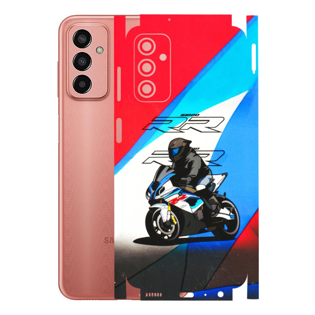 Samsung M/F/Note/Flip and C Phone Skins (All Models) - Bikers Love - 3D Embossed Finish (L-58) Samsung Galaxy F13
