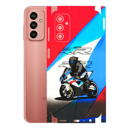 Samsung M/F/Note/Flip and C Phone Skins (All Models) - Bikers Love - 3D Embossed Finish (L-58) Samsung Galaxy F13