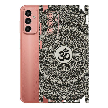 Samsung M/F/Note/Flip and C Phone Skins (All Models) - Aum Elegant Mandala - 3D Embossed Finish (L-62) Samsung Galaxy F13