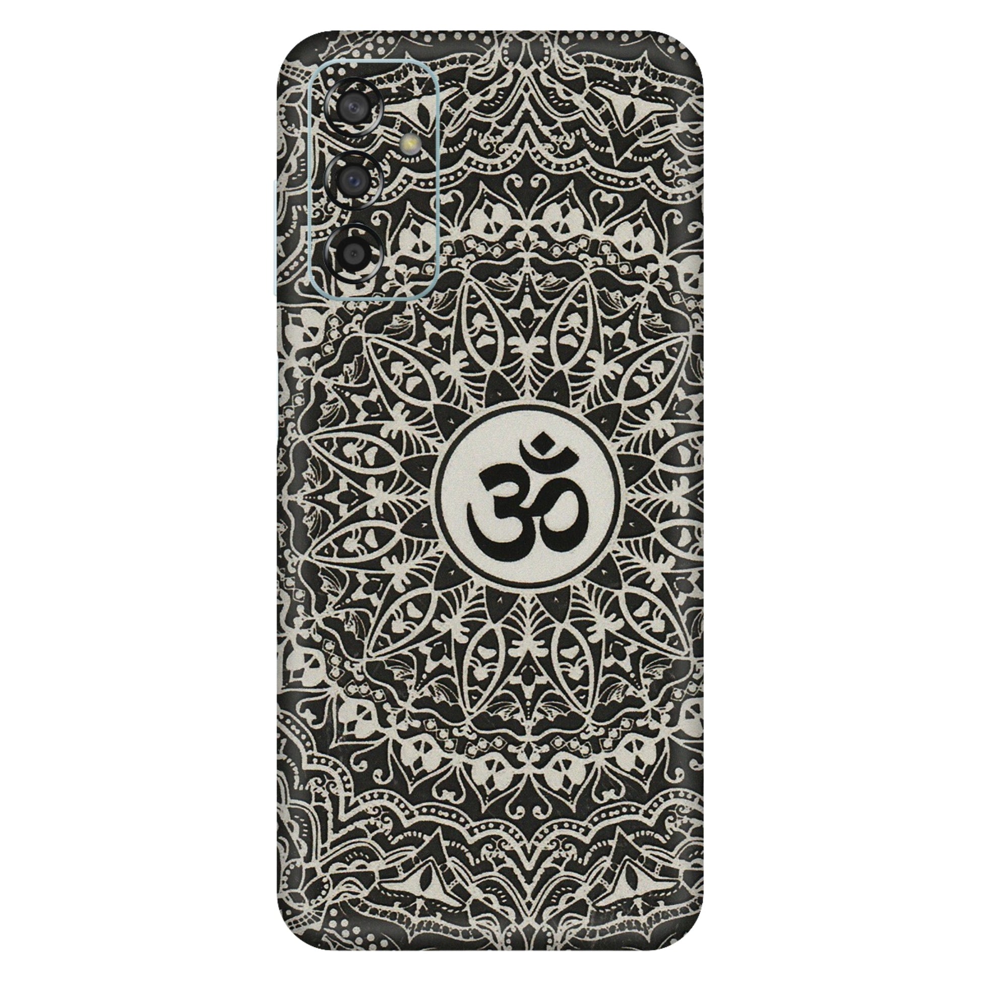 Samsung M/F/Note/Flip and C Phone Skins (All Models) - Aum Elegant Mandala - 3D Embossed Finish (L-62) Samsung Galaxy F13