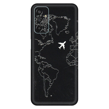 Samsung M/F/Note/Flip and C Phone Skins (All Models) - Never Ending Travel - 3D Embossed Finish (L-79) Samsung Galaxy F13