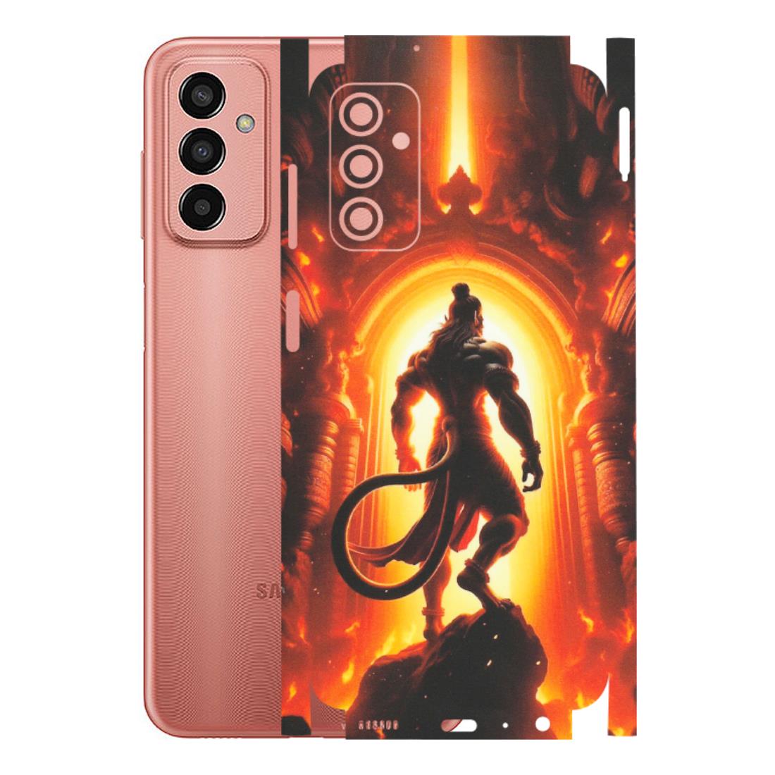 Samsung M/F/Note/Flip and C Phone Skins (All Models) - HanumanJi - Matte Finish (M-06) Samsung Galaxy F13