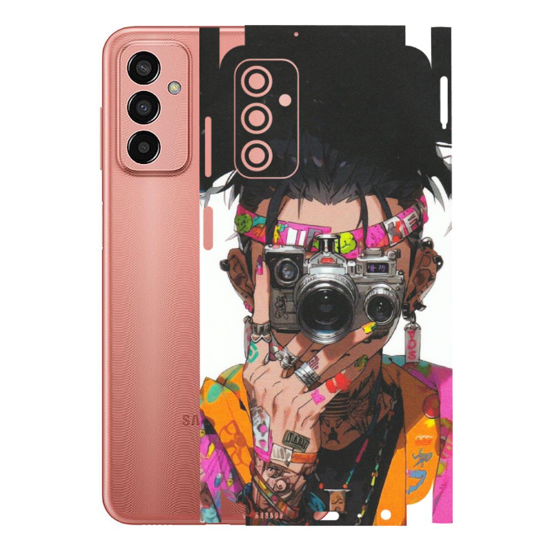 Samsung M/F/Note/Flip and C Phone Skins (All Models) - Camera Lover Girl - Matte Finish (M-09) Samsung Galaxy F13