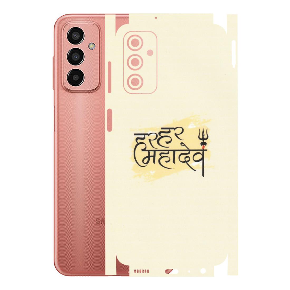 Samsung M/F/Note/Flip and C Phone Skins (All Models) - Har Har Mahadev - Matte Finish (M-10) Samsung Galaxy F13