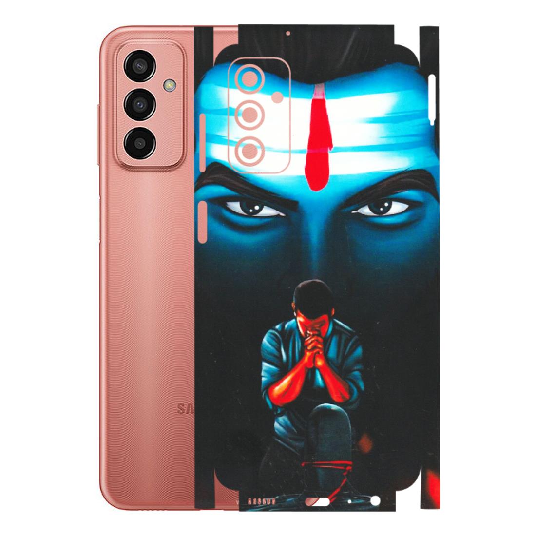 Samsung M/F/Note/Flip and C Phone Skins (All Models) - Mahakal Bhakt - Matte Finish (M-112) Samsung Galaxy F13