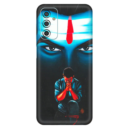 Samsung M/F/Note/Flip and C Phone Skins (All Models) - Mahakal Bhakt - Matte Finish (M-112) Samsung Galaxy F13