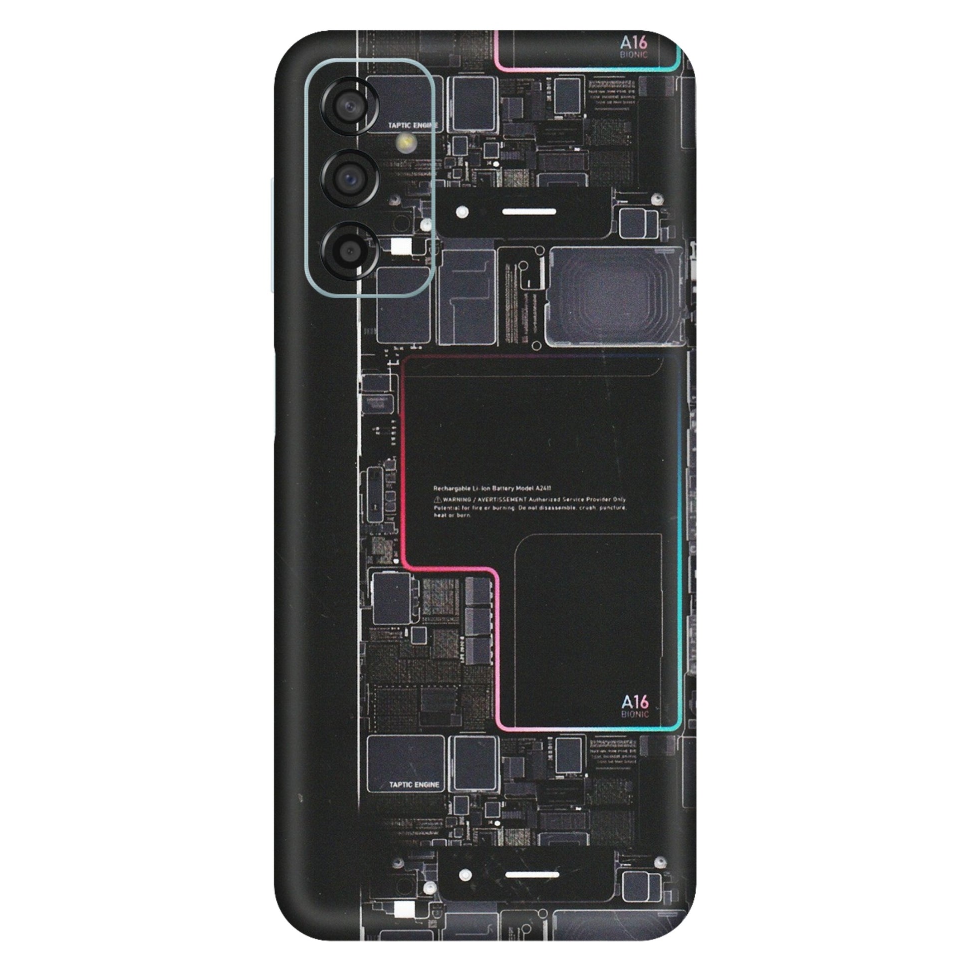 Samsung M/F/Note/Flip and C Phone Skins (All Models) - Motherboard Circuit Layout - Matte Finish (M-117) Samsung Galaxy F13