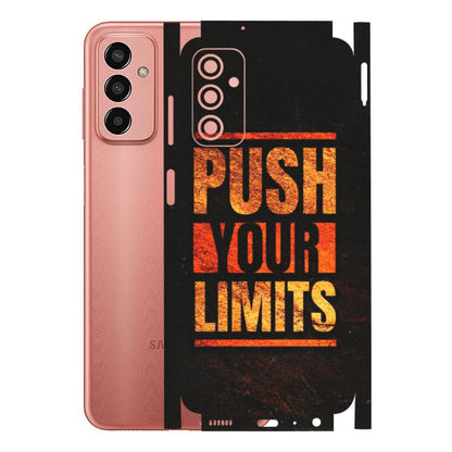 Samsung M/F/Note/Flip and C Phone Skins (All Models) - Push Your Limits - Matte Finish (M-118) Samsung Galaxy F13