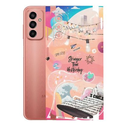 Samsung M/F/Note/Flip and C Phone Skins (All Models) - Stronger Then Yesterday - Matte Finish (M-128) Samsung Galaxy F13
