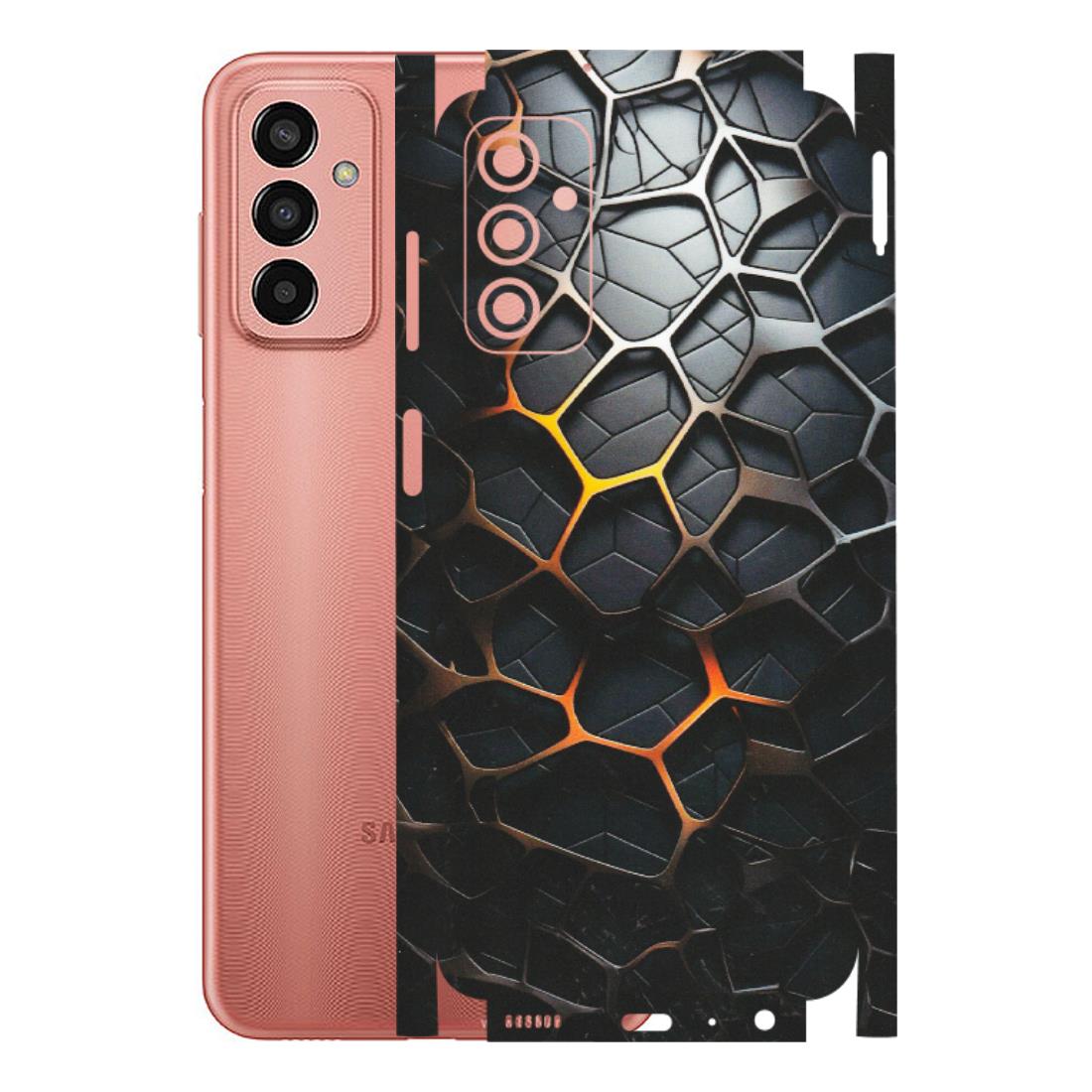 Samsung M/F/Note/Flip and C Phone Skins (All Models) - New Abstract Graphite Tiles - Matte Finish (M-130) Samsung Galaxy F13