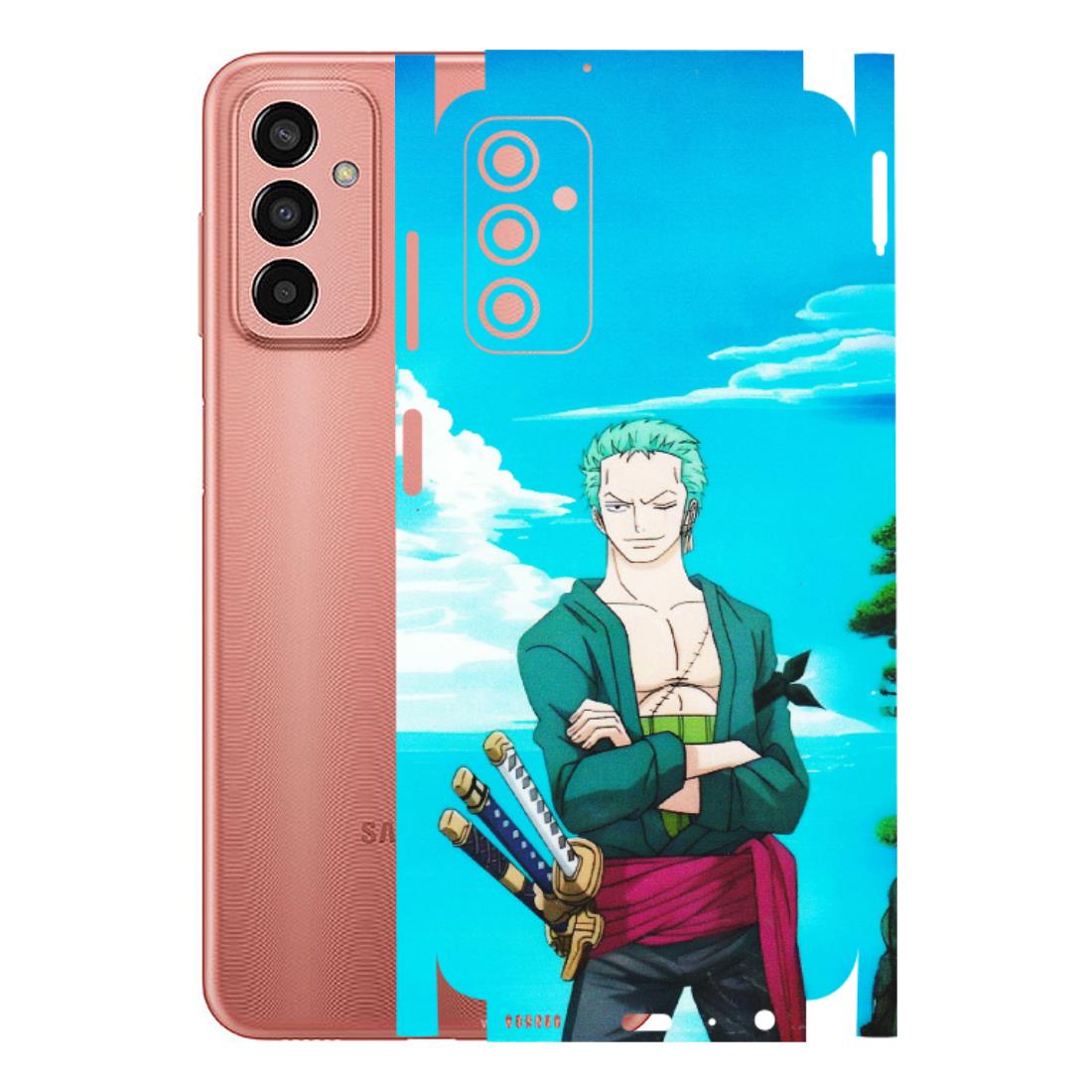 Samsung M/F/Note/Flip and C Phone Skins (All Models) - Cool Swordman Zoro Anime - Matte Finish (M-143) Samsung Galaxy F13