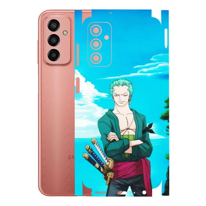 Samsung M/F/Note/Flip and C Phone Skins (All Models) - Cool Swordman Zoro Anime - Matte Finish (M-143) Samsung Galaxy F13
