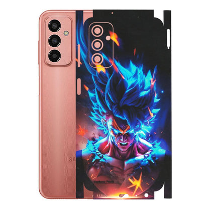 Samsung M/F/Note/Flip and C Phone Skins (All Models) - Angry Goku Dragon Ball Anime - Matte Finish (M-150) Samsung Galaxy F13