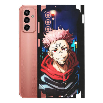 Samsung M/F/Note/Flip and C Phone Skins (All Models) - Yuji Itadori Funny Face Anime - Matte Finish (M-152) Samsung Galaxy F13