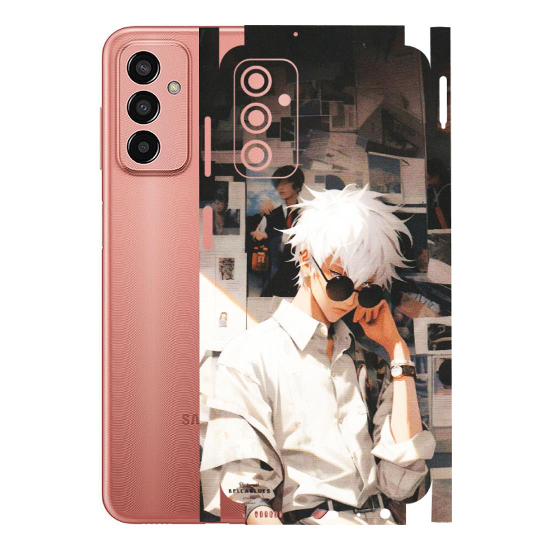 Samsung M/F/Note/Flip and C Phone Skins (All Models) - Gojo Satoru Jujustu Kaisen Anime - Matte Finish (M-156) Samsung Galaxy F13