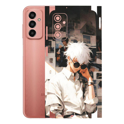Samsung M/F/Note/Flip and C Phone Skins (All Models) - Gojo Satoru Jujustu Kaisen Anime - Matte Finish (M-156) Samsung Galaxy F13