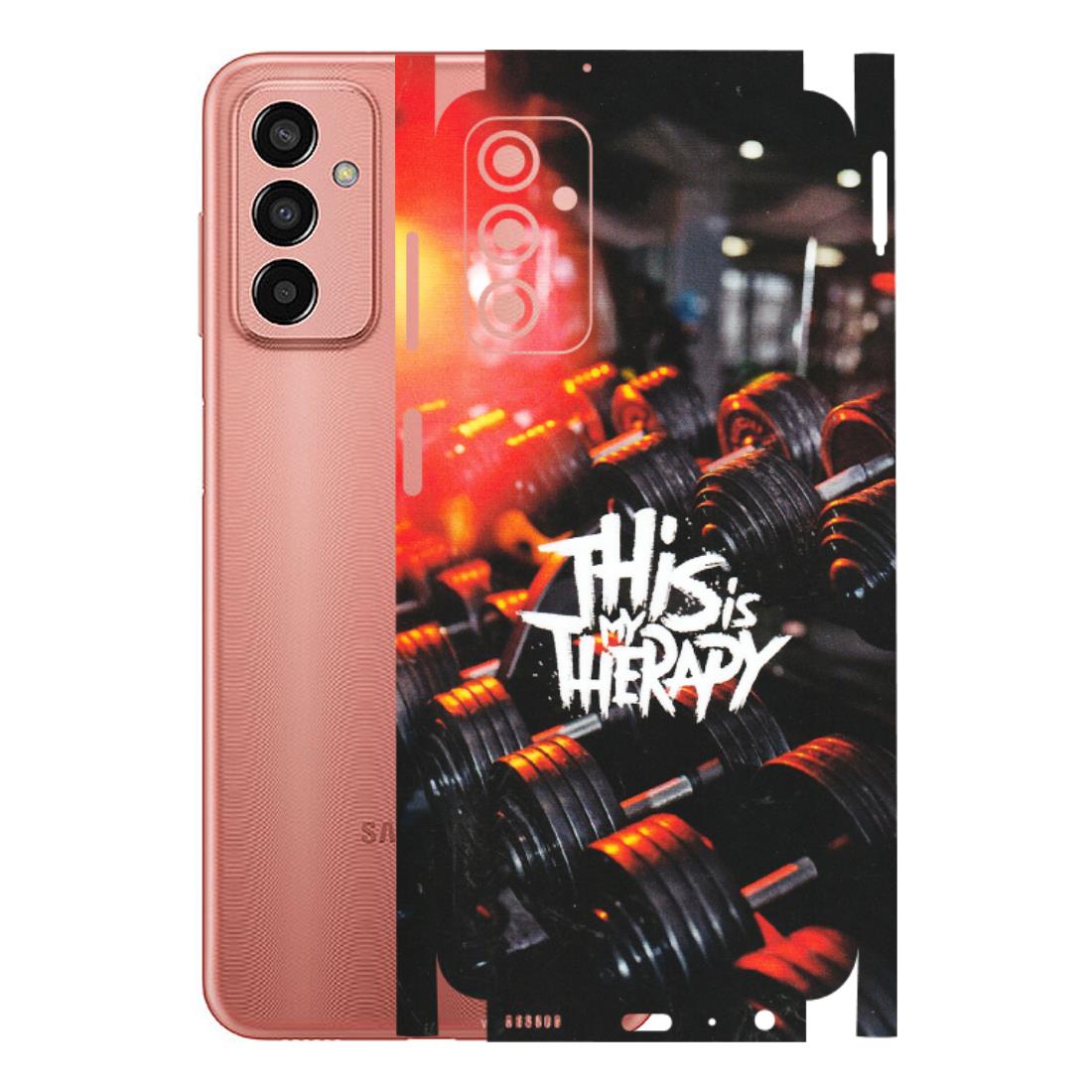 Samsung M/F/Note/Flip and C Phone Skins (All Models) - GYM Lover Therapy - Matte Finish (M-160) Samsung Galaxy F13