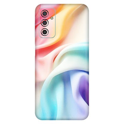 Samsung M/F/Note/Flip and C Phone Skins (All Models) - Colourful Silk Cloth - Matte Finish (M-165) Samsung Galaxy F13