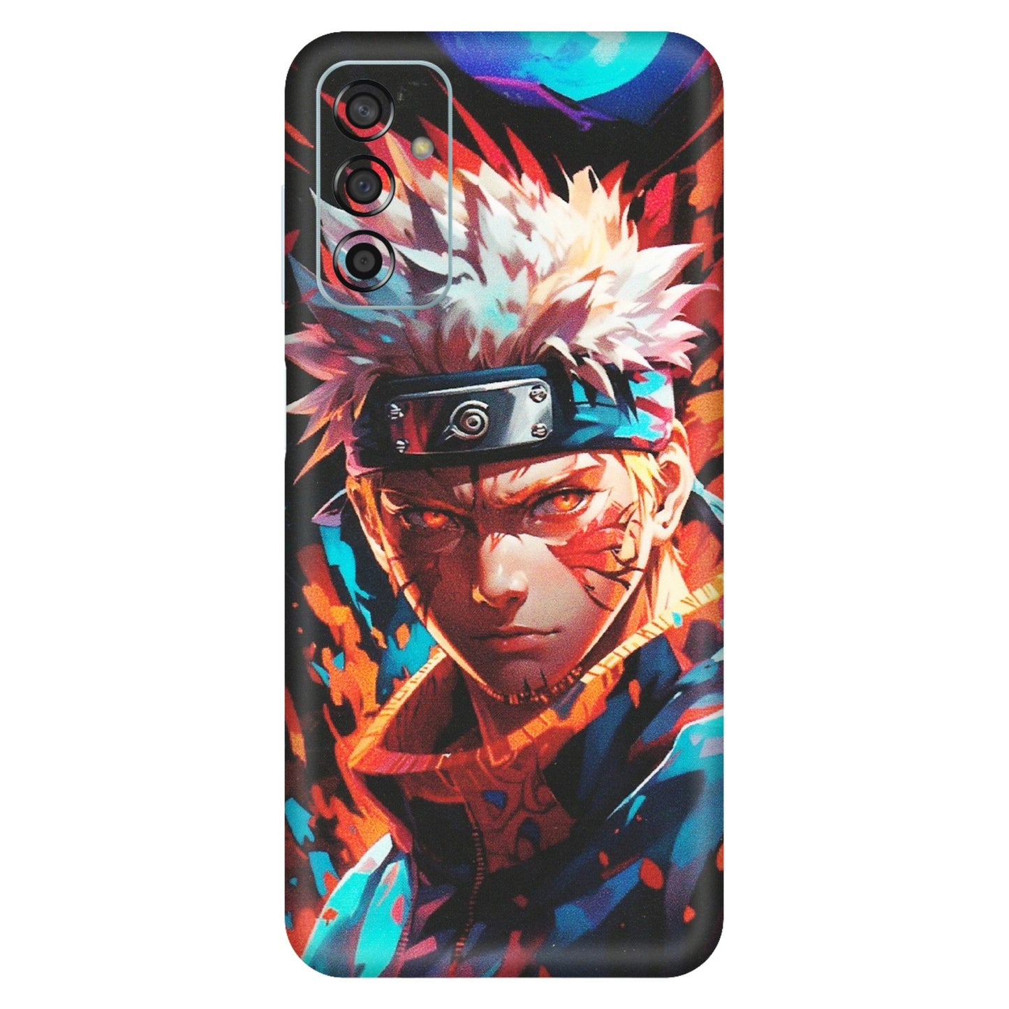 Samsung M/F/Note/Flip and C Phone Skins (All Models) - Anime Ferocious Character - Matte Finish (M-44) Samsung Galaxy F13