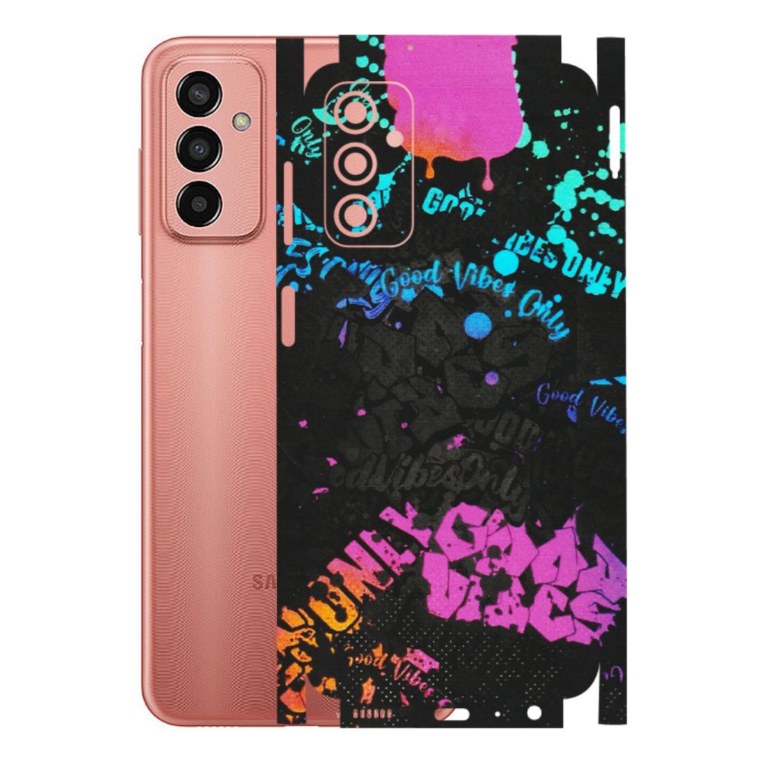 Samsung M/F/Note/Flip and C Phone Skins (All Models) - Majestic Black Vibes - Matte Finish (M-62) Samsung Galaxy F13