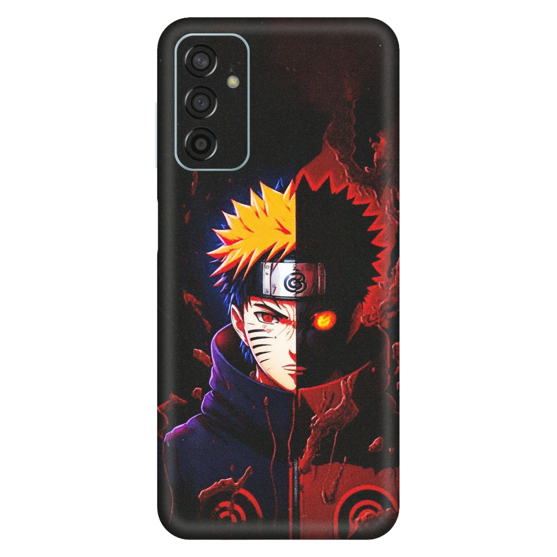 Samsung M/F/Note/Flip and C Phone Skins (All Models) - Naruto X Evil - Matte Finish (M-70) Samsung Galaxy F13