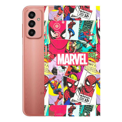 Samsung M/F/Note/Flip and C Phone Skins (All Models) - Marvel Comic Spiderman Grafitti - Matte Finish (M-72) Samsung Galaxy F13